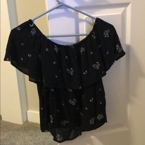 Kendall and Kylie off the shoulder shirt